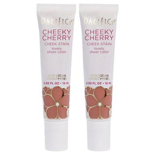 Cheeky Cherry Cheek Stain - Cherry Baby by Pacifica for Women - 0.5 oz Blush - Pack of 2
