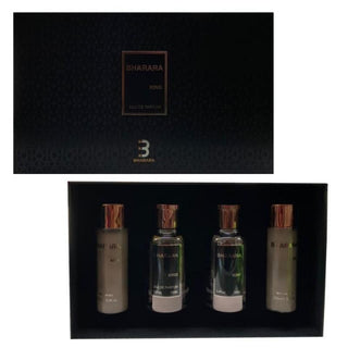 Bharara King 4 Pcs Set For Men: 3.4 Eau De Parfum Spray + 5 Oz Body Lotion+ 3.4 After Shave + 5 Oz Shower Gel