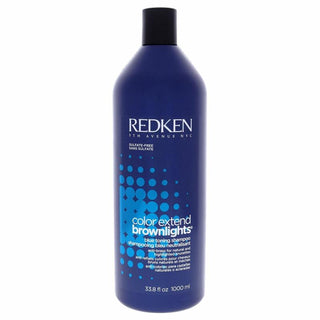 Color Extend Brownlights Blue Toning Shampoo by Redken for Unisex - 33.8 oz Shampoo
