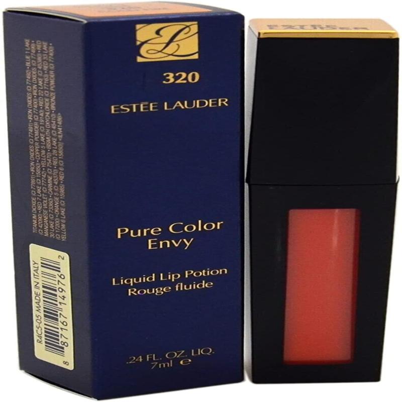 Pure Color Envy Liquid Lip Potion - 320 Cold Fire by Estee Lauder for Women - 0.24 oz Lip Gloss