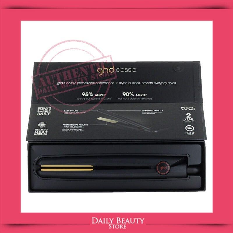 GHD Classic Styler Flat Iron - Black by GHD for Unisex - 1 Inch Flat Iron