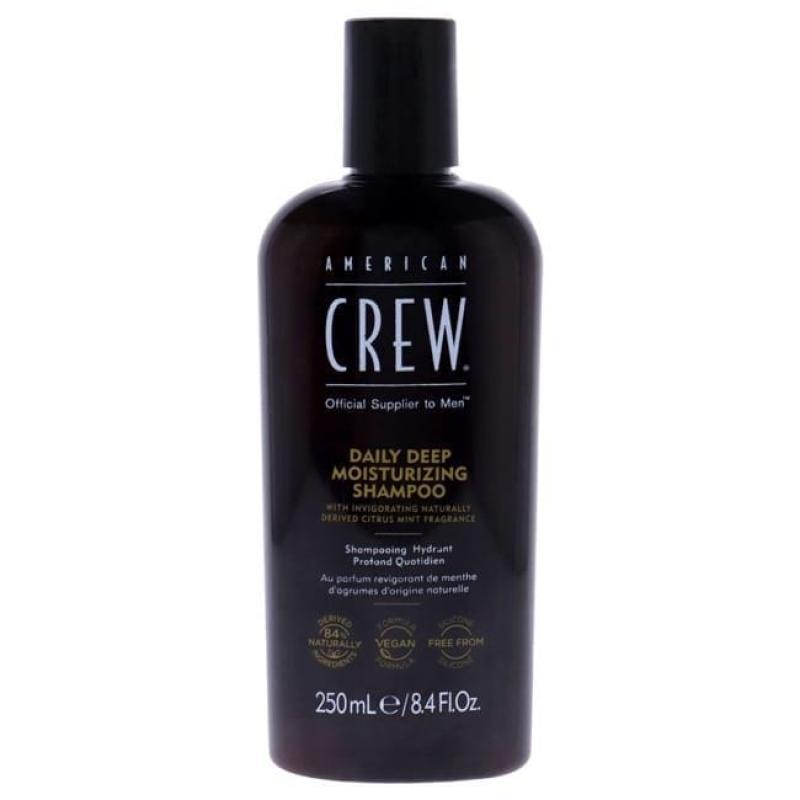 Daily Deep Moisturizing Shampoo by American Crew for Men - 8.4 oz Shampoo