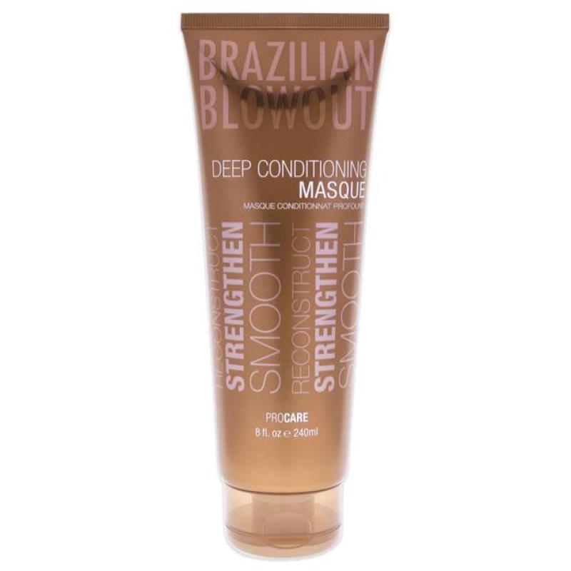 Acai Deep Conditioning Masque by Brazilian Blowout for Unisex - 8 oz Masque
