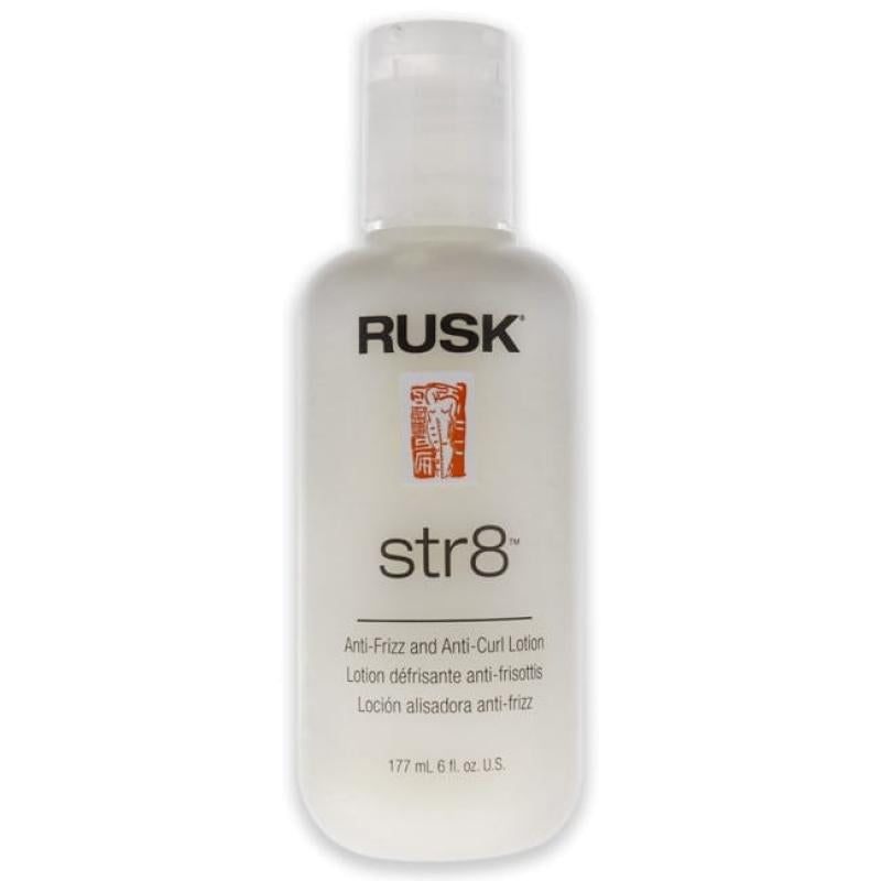 Str8 Anti-Frizz and Anti-Curl Lotion by Rusk for Unisex - 6 oz Lotion