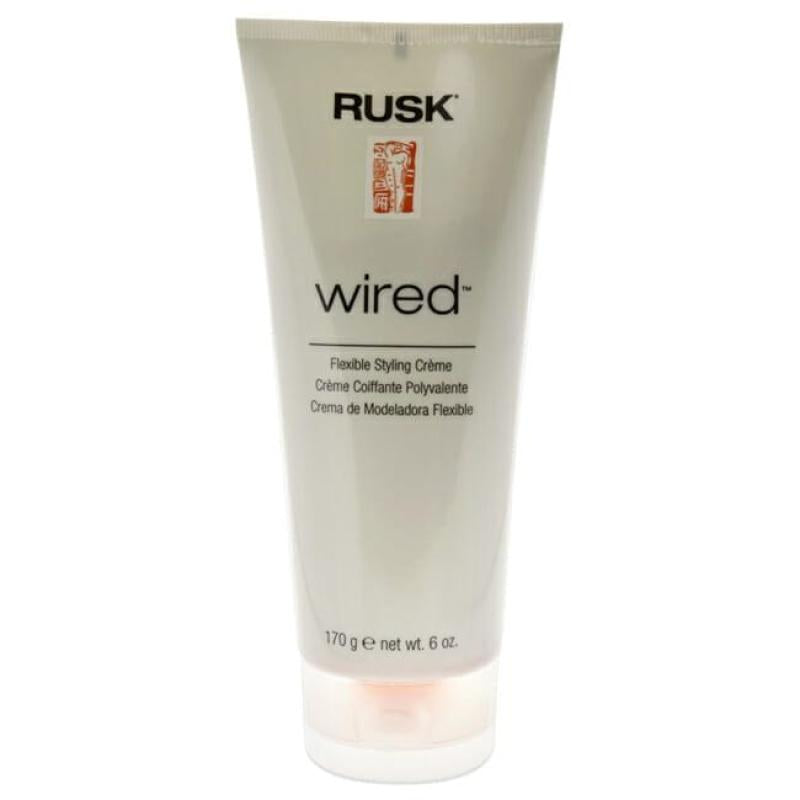 Wired Flexible Styling Creme by Rusk for Unisex - 6 oz Cream