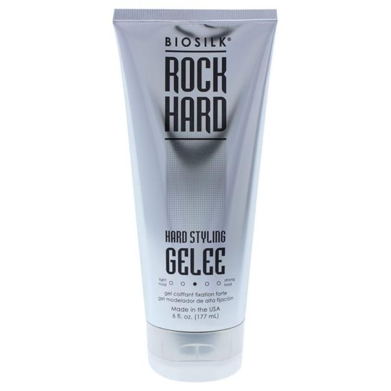 Rock Hard Gel by Biosilk for Unisex - 6 oz Gel