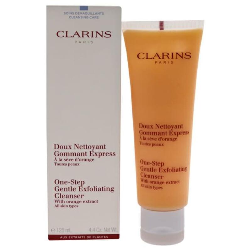 One Step Gentle Exfoliating Cleanser by Clarins for Unisex - 4.4 oz Cleanser