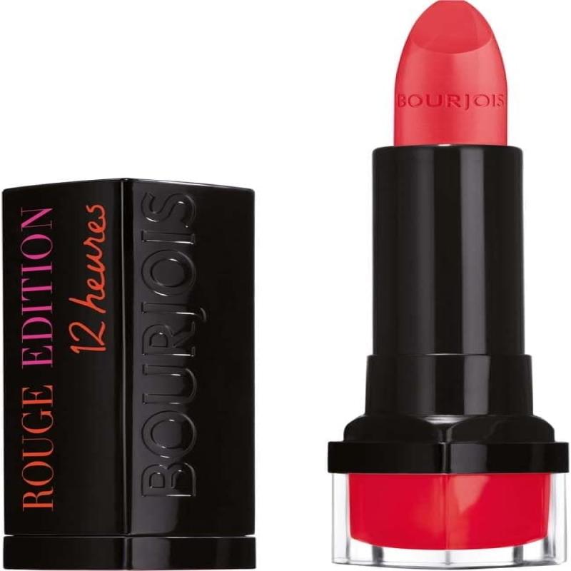 Rouge Edition 12 Hours - 28 Pamplemousse Pour Ptite Frimousse by Bourjois for Women - 0.12 oz Lipstick