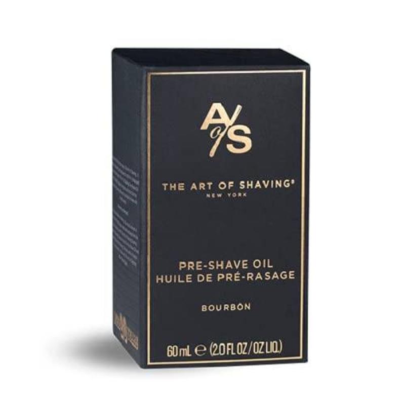 The Art of Shaving Pre Shave Beard Oil - Shaving Oil for Men, Protects Against Irritation and Razor Burn, Clinically Tested for Sensitive Skin, Bourbon, 2 Ounce