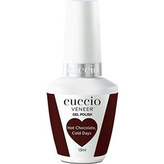 Veneer Soak Off Gel - Hot Chocolate-Cold Days by Cuccio Colour for Women - 0.44 oz Nail Polish