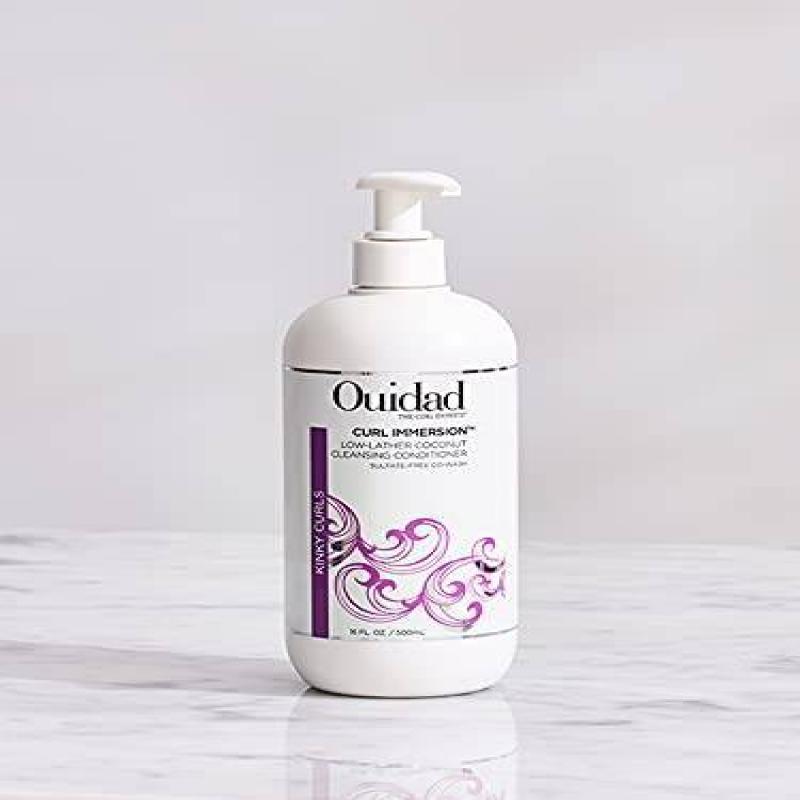 Curl Immersion No-Lather Coconut Cream Cleansing Conditioner by Ouidad for Unisex - 16 oz Conditioner