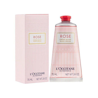 L'Occitane Moisturizing Rose Hand Cream Enriched with Shea Butter, 2.6 oz (Pack of 1)