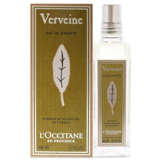 L'Occitane Refreshing Verbena Eau de Toilette Enriched with Organic Verbena, 3.3 Fl Oz