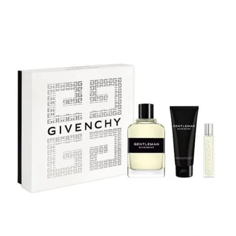 GIVENCHY GENTLEMAN 3 PCS SET: 3.3 EAU DE TOILETTE + 2.5 SHOWER GEL + 0.4 EAU DE TOILETTE