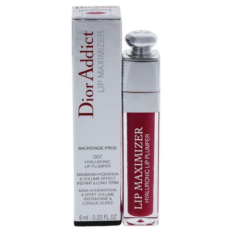 Dior Dior Addict Lip Maximizer, 007 Raspberry, clean , 0.20 Fl Oz