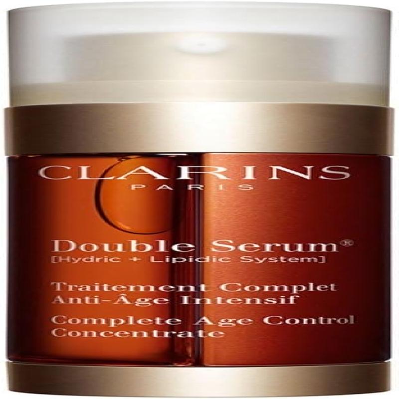Double Serum Complete Age Control Concentrate by Clarins for Unisex - 1 oz Serum