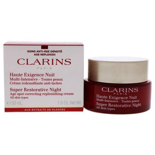 Super Restorative Night - All Skin Types by Clarins for Unisex - 1.7 oz Night Cream