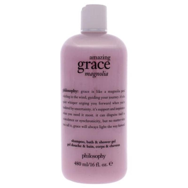 Amazing Grace Magnolia By Philosophy For Women - 16 Oz Shampoo, Bath And Shower Gel