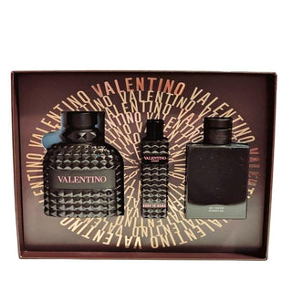Valentino Uomo Born In Roma 3 Pcs Set: 3.4 Eau De Toilette Spray + 0.5 Eau De Toilette Spray + 2.5 Shower Gel
