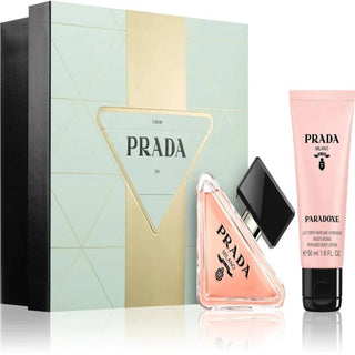 Prada Paradoxe 2 Pcs Set For Women: 1.6 Eau De Parfum Spray + 1.6 Body Lotion