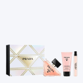 Prada Paradoxe 3 Pcs Set For Women: 3 Oz Eau De Parfum Spray + 0.33 Eau De Parfum Spray + 1.6 Body Lotion