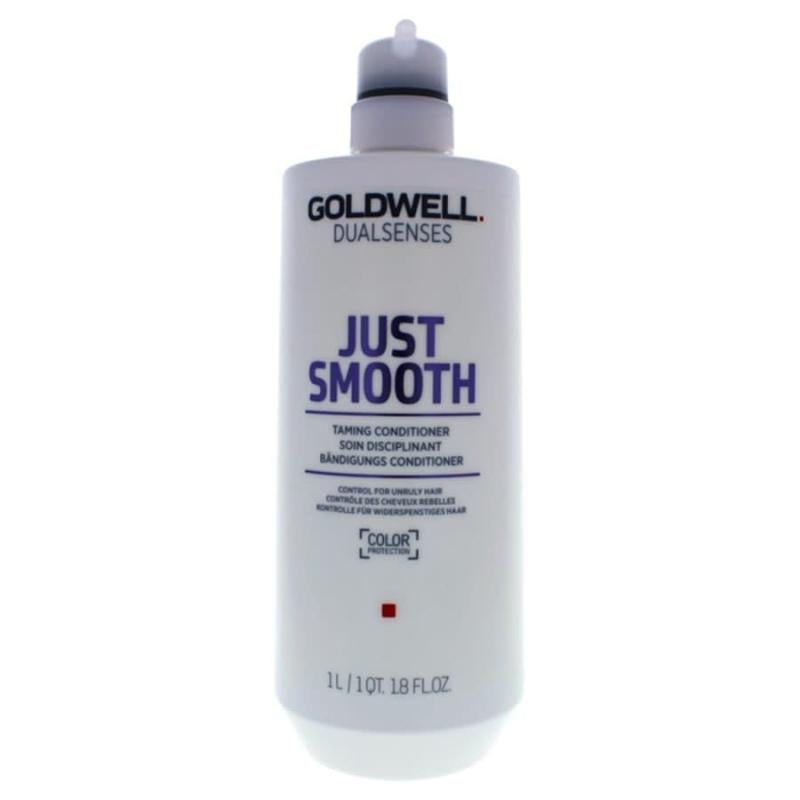 DualSenses Just Smooth Taming Conditioner by Goldwell for Unisex - 33.8 oz Conditioner