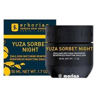 Yuza Sorbet Night Emulsion by Erborian for Women - 1.7 oz Emulsion