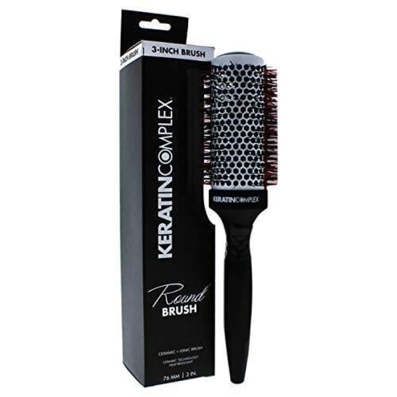 Thermal Round Brush by Keratin Complex for Unisex - 3 Inch Hair Brush
