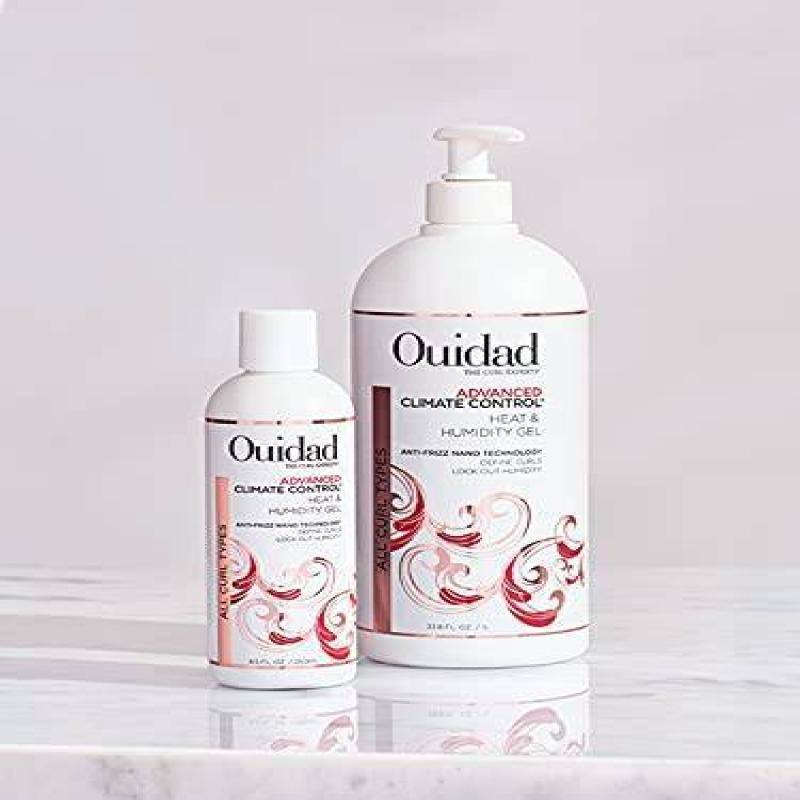 Advanced Climate Control Heat and Humidity Gel - Anti Frizz by Ouidad for Unisex - 33.8 oz Gel