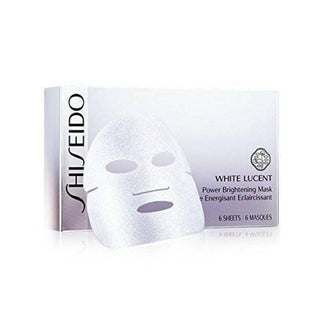 White Lucent Power Brightening Mask by Shiseido for Unisex - 6 x 0.91 oz Mask