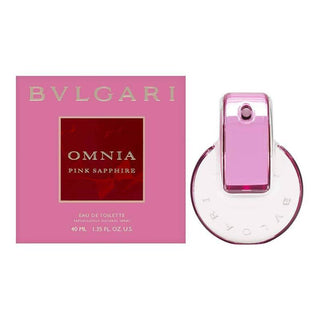 Bvlgari Women's Eau De Toilette Perfume Omnia Pink Sapphire, 1.35 Ounce, Multi