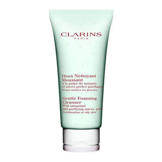 Gentle Foaming Cleanser With Tamarind and Purifying Micro Pearls by Clarins for Unisex - 4.4 oz Foaming Cleanser