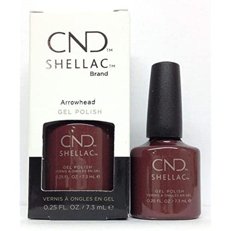 Shellac Nail Color - Arrowhead by CND for Women - 0.25 oz Nail Polish