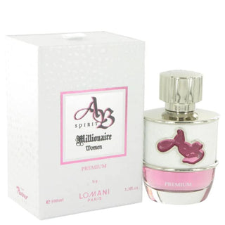 Ab Spirit Millionaire Premium by Lomani for Women - 3.3 oz EDP Spray