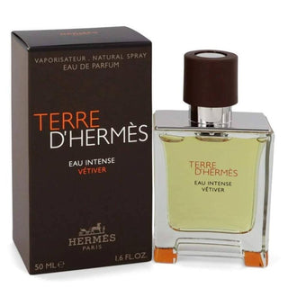 Terre DHermes Eau Intense Vetiver by Hermes for Men - 1.6 oz EDP Spray