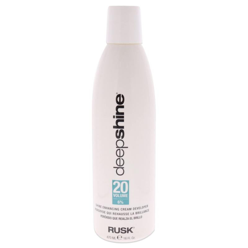 Deepshine Enhancing Cream Developer 20 Volume by Rusk for Unisex - 16 oz Cream