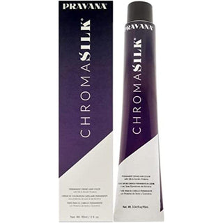 ChromaSilk Creme Hair Color - 7.46 Copper Red Blonde by Pravana for Unisex - 3 oz Hair Color