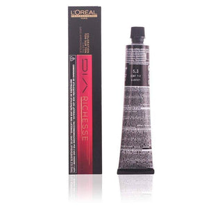Dia Richesse - 5.3 - Light Golden Brown by LOreal Professional for Unisex - 1.7 oz Hair Color
