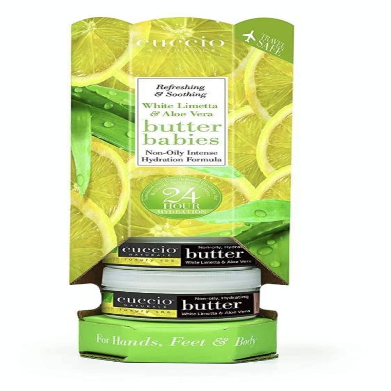 Butter Babies - White Limetta and Aloe Vera by Cuccio Naturale for Unisex - 1.5 oz Body Lotion