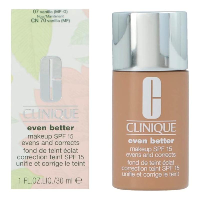 Even Better Makeup SPF 15 - 07 Vanilla (MF-G) - Dry To Combination Oily Skin by Clinique for Women - 1 oz Foundation
