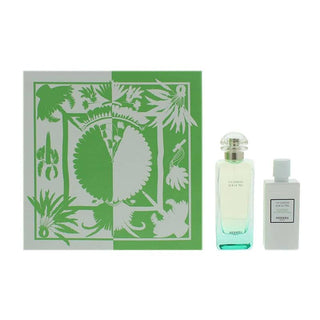 UN JARDIN SUR LE NIL 2 PCS SET: 3.4 EAU DE TOILETTE SPRAY + 2.8 BODY LOTION