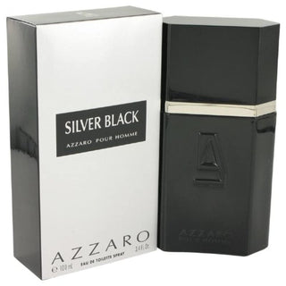 Azzaro Silver Black Eau De Toilette Spray 100 ml For Men
