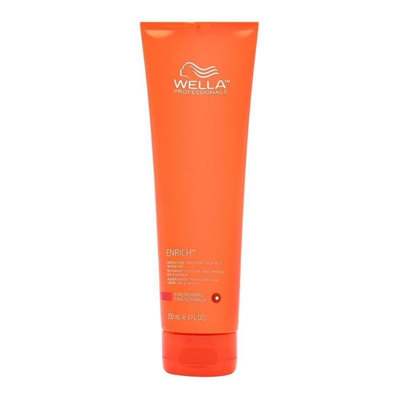 Wella Enrich Moisturizing Conditioner for Fine to Normal Hair for Unisex, 8.4 Ounce