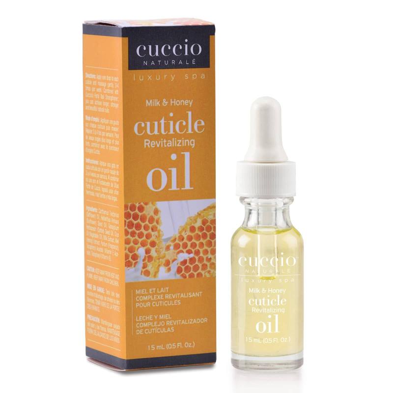 Cuticle Revitalizing Oil - Milk and Honey by Cuccio Naturale for Unisex - 0.5 oz Oil