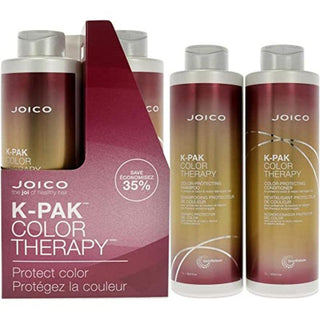 K-Pak Color Therapy kit by Joico for Unisex - 2 Pc 33.8 oz Shampoo, 33.8 oz Conditioner