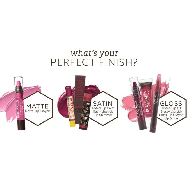 Burts Bees Lipstick - # 523 Sunset Cruise by Burts Bees for Women - 0.12 oz Lipstick
