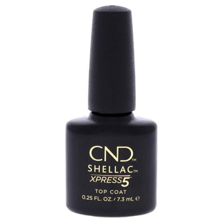 Shellac Xpress 5 Top Coat by CND for Women - 0.25 oz Nail Polish