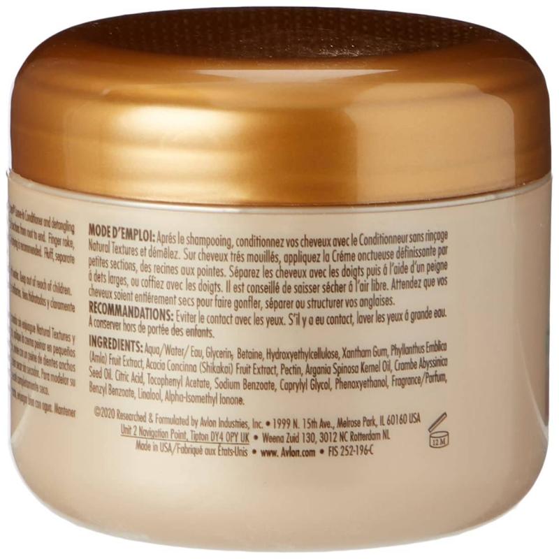KeraCare Natural Defining Custard Cream by Avlon for Unisex - 8 oz Cream