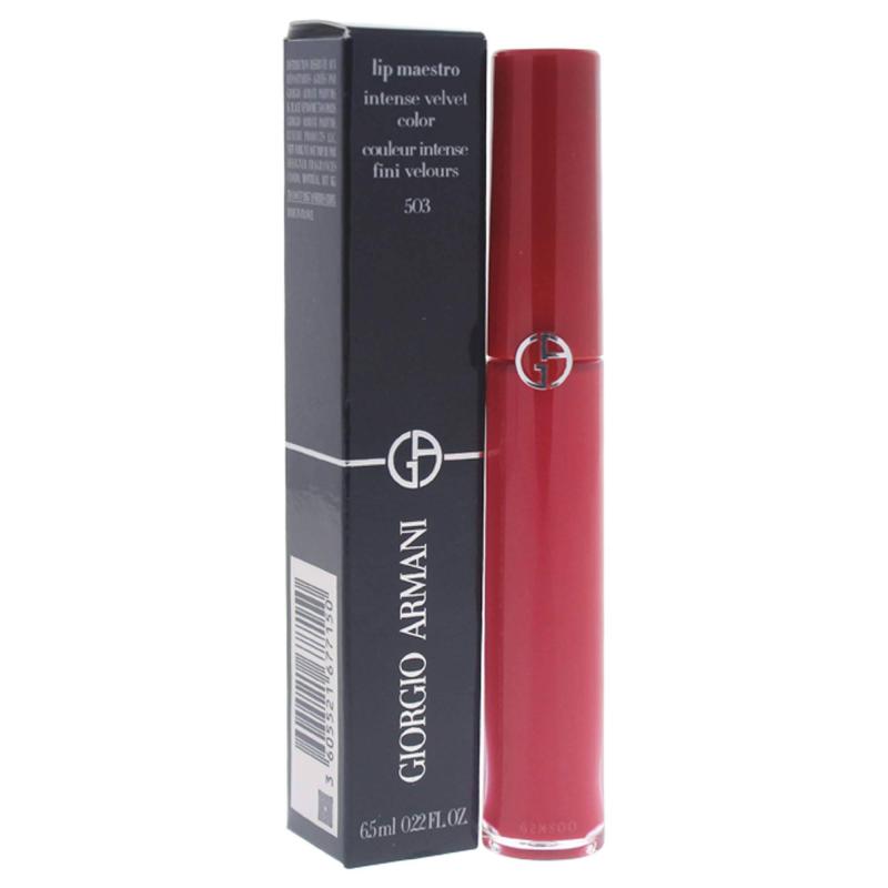 Lip Maestro Intense Velvet Color - 503 Red Fuchsia by Giorgio Armani for Women - 0.22 oz Lipstick