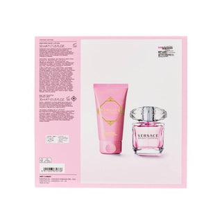 VERSACE BRIGHT CRYSTAL 2 PCS SET: 1 OZ EDT SP (HARD)